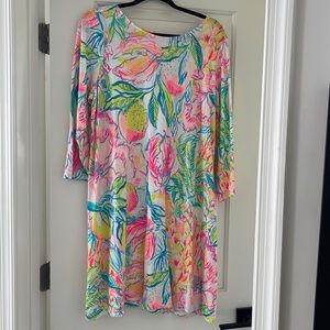 Lilly Pulitzer Ophelia Dress Multi Fiesta Bamba XLarge